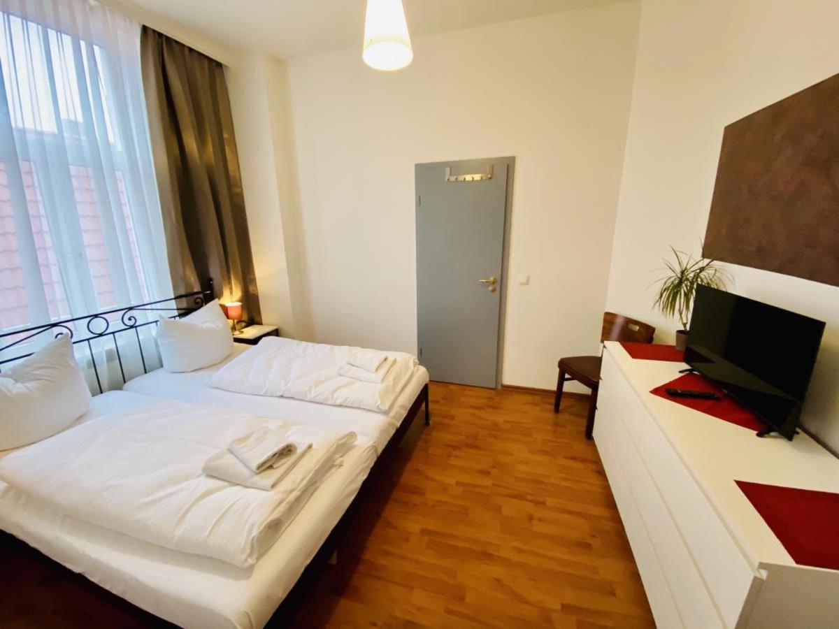 Doppelzimmer Zapfhahn, Direkt Am Alten Strom 로스토크 외부 사진